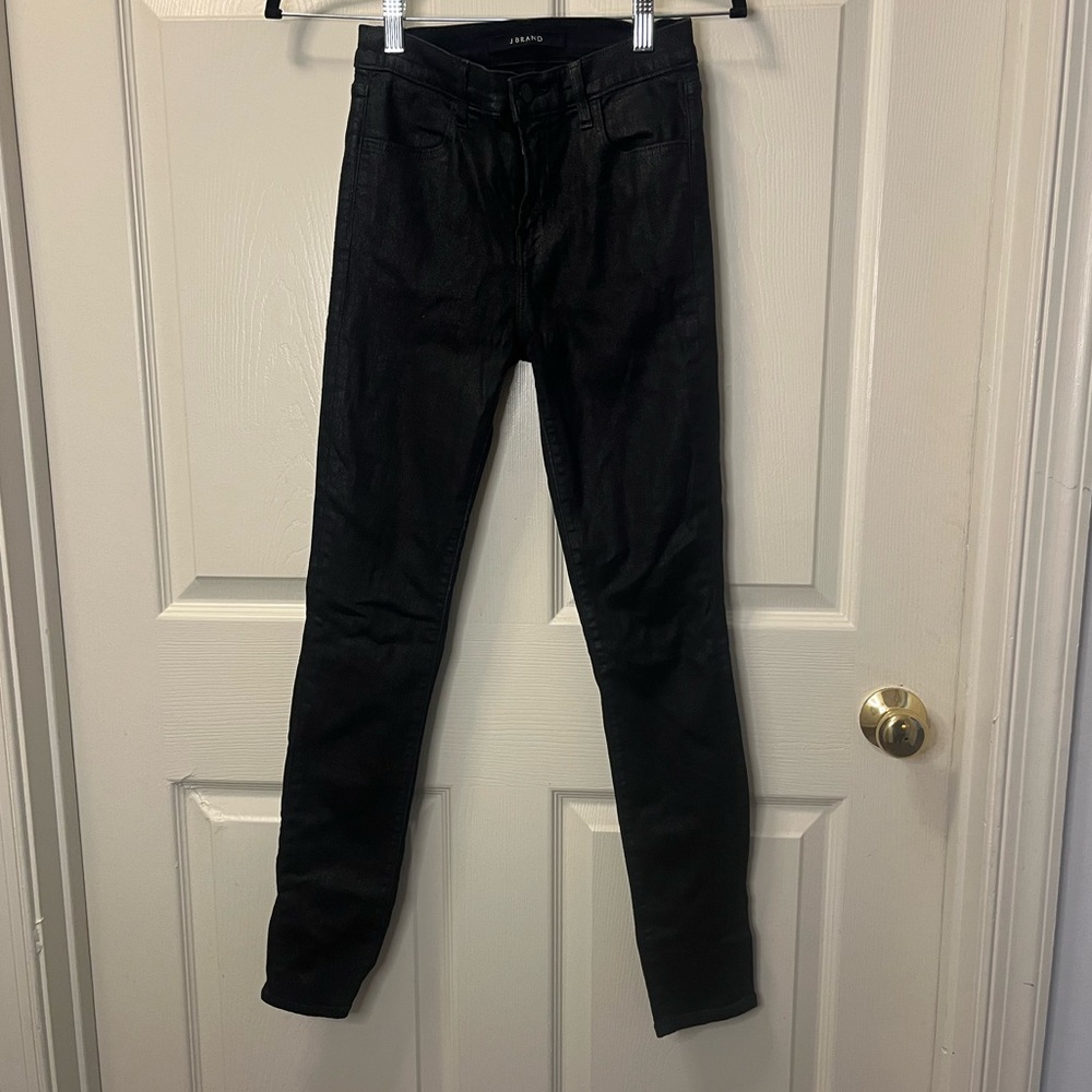 J Brand Women's “Maria” Cristalline Dark Skinny Stretch Jeans Sz 25x28